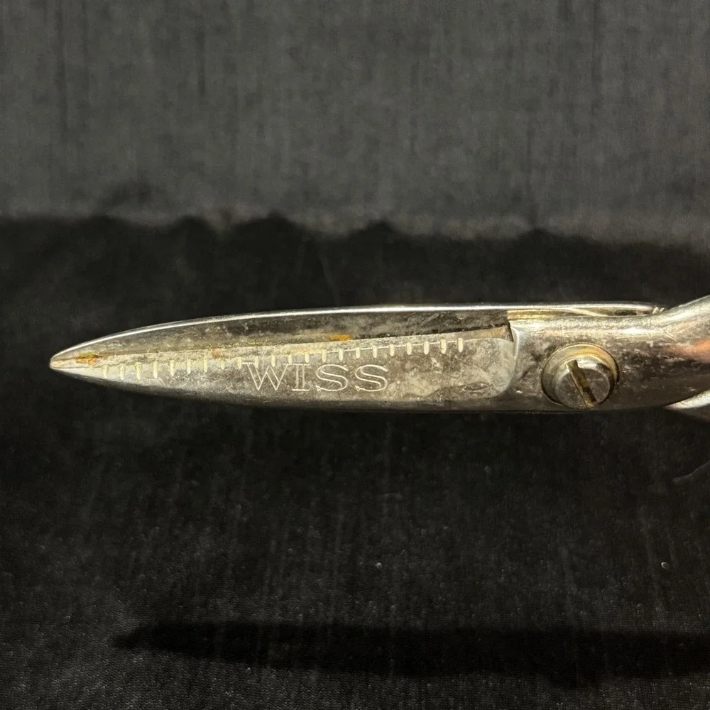 Vintage 40's Wiss KS USA Kitchen Shears Jar Opener Scissors 8 Inch Heavy Duty